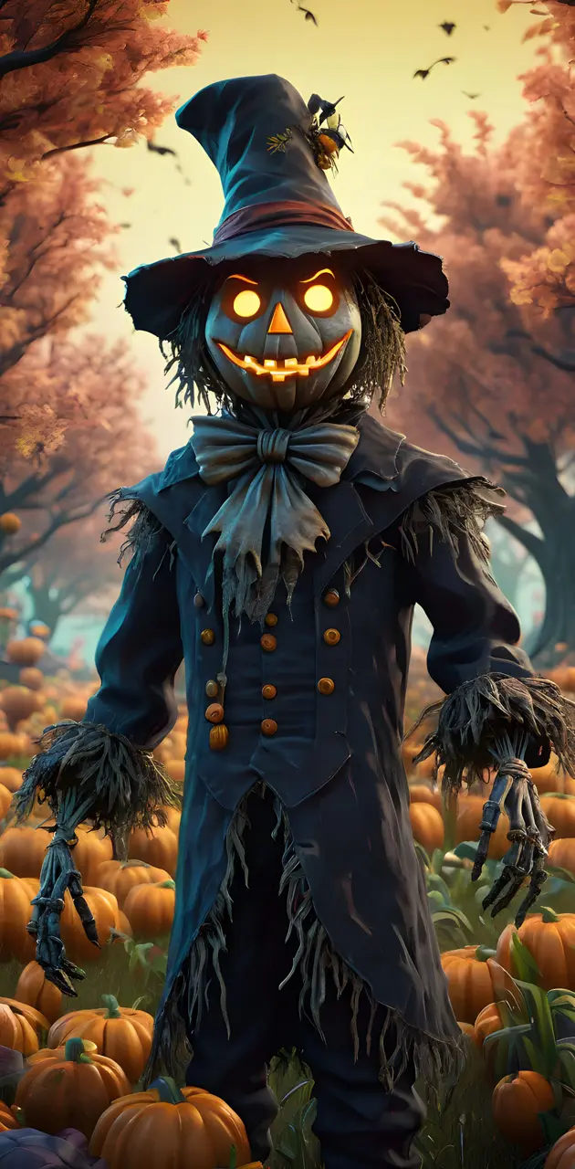 ghostly scarecrow
