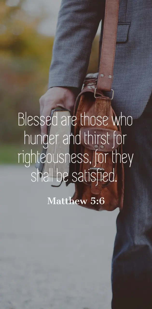 Matthew 5 6