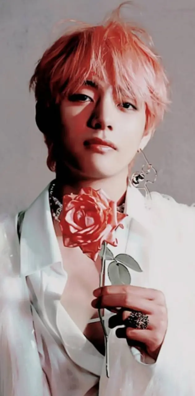 Tae with a rose