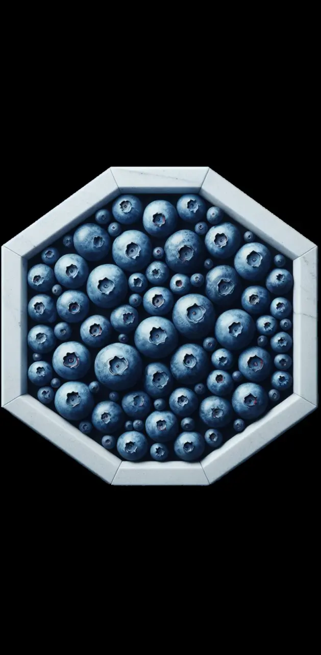 Blueberries Octagon 