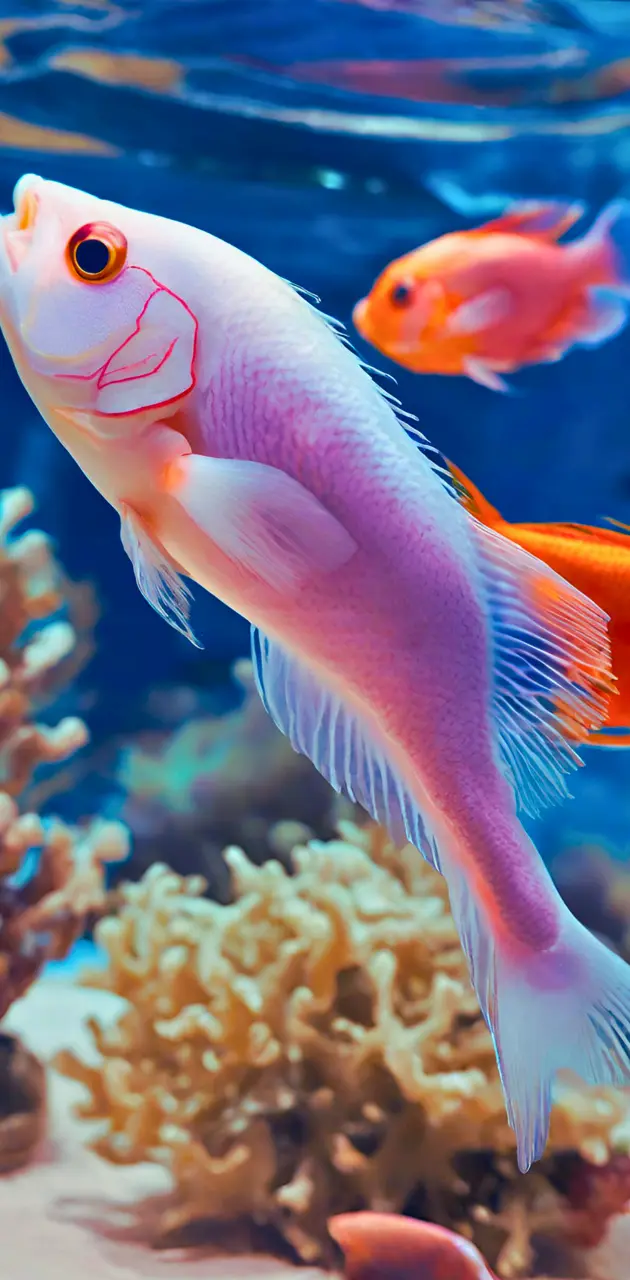 Beauty of sea fish