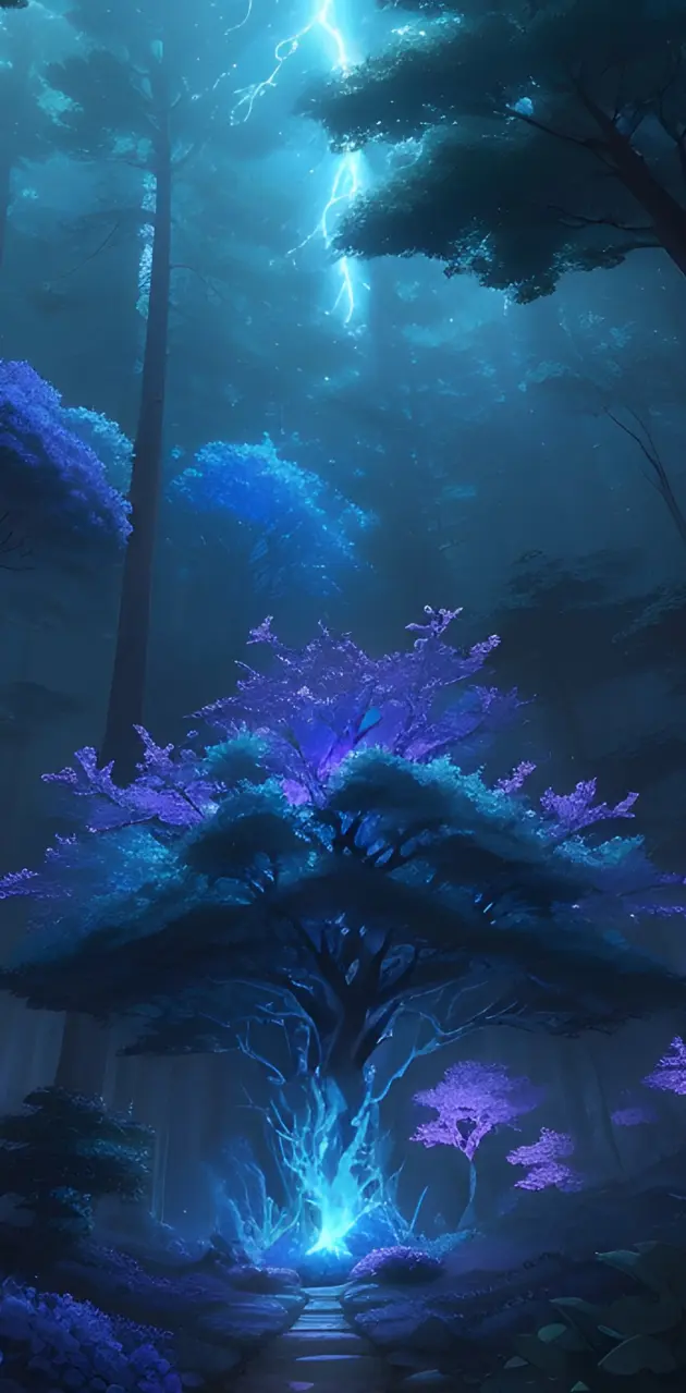 forest blue tree volt