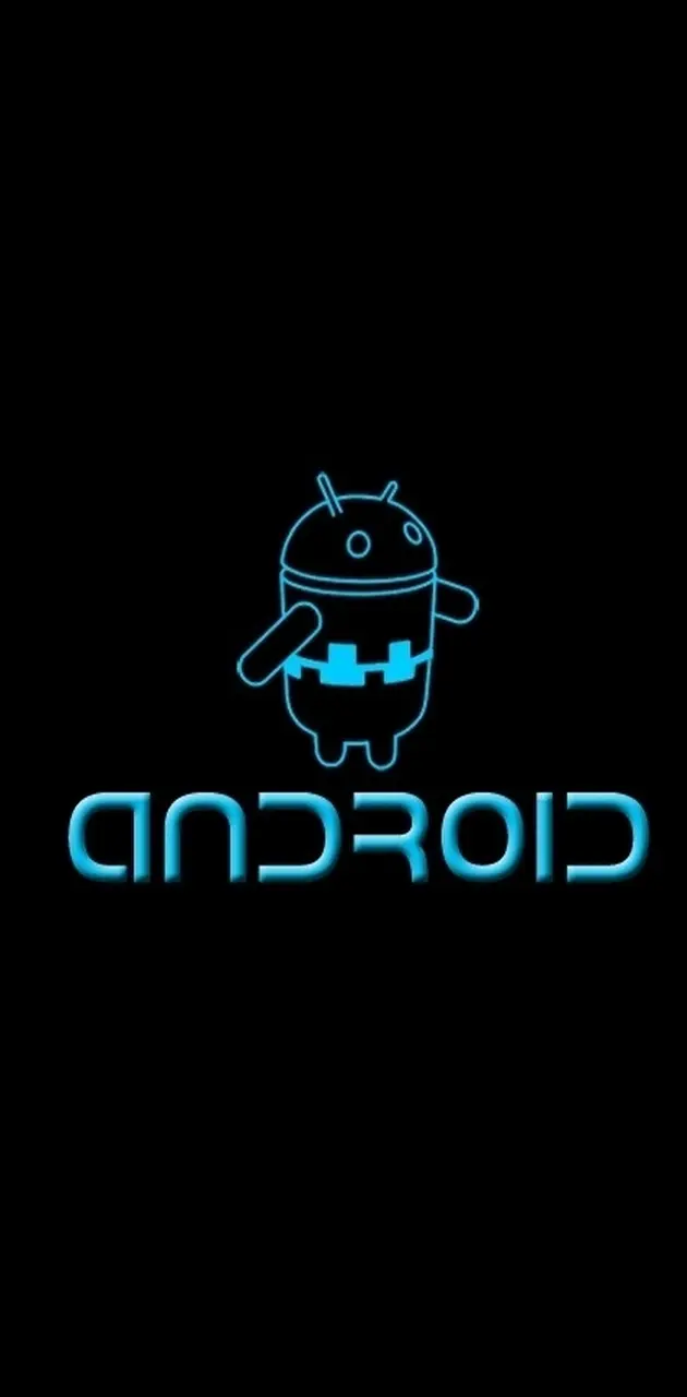 the blue android