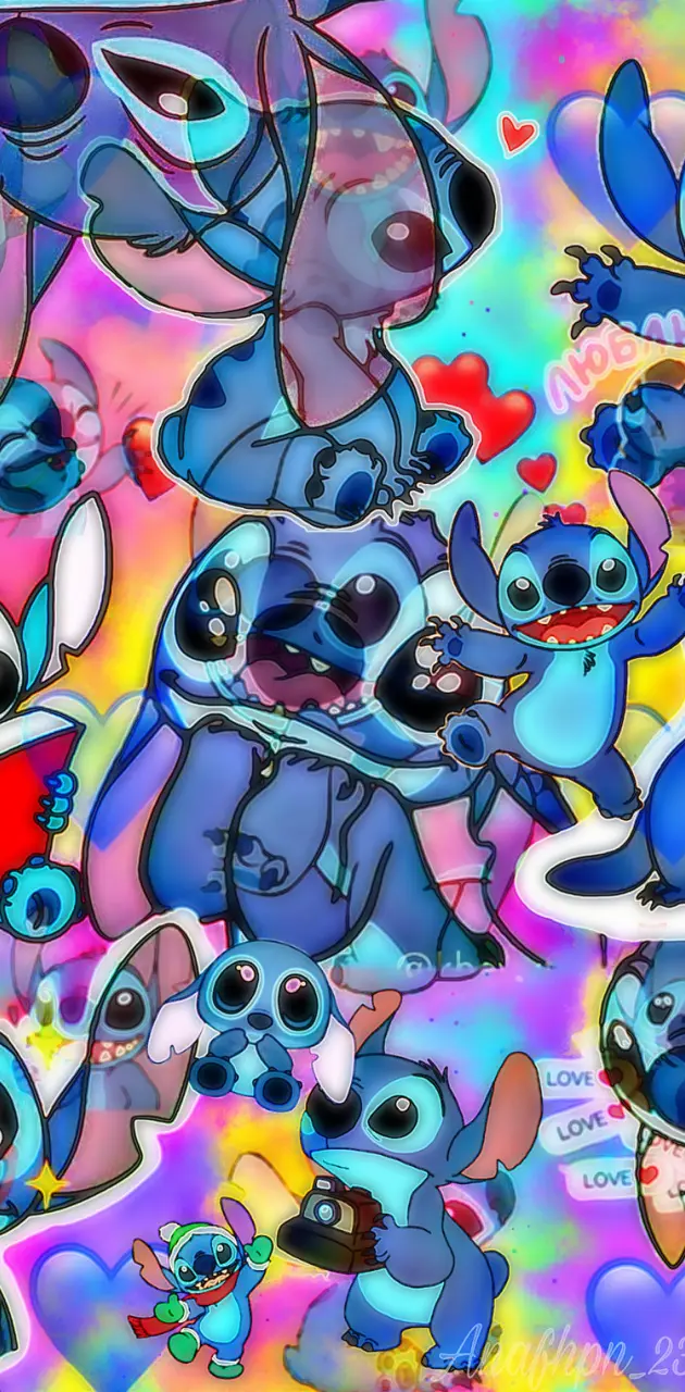 Kawaii stitch wallpaper by AestheticThings - Download on ZEDGE™