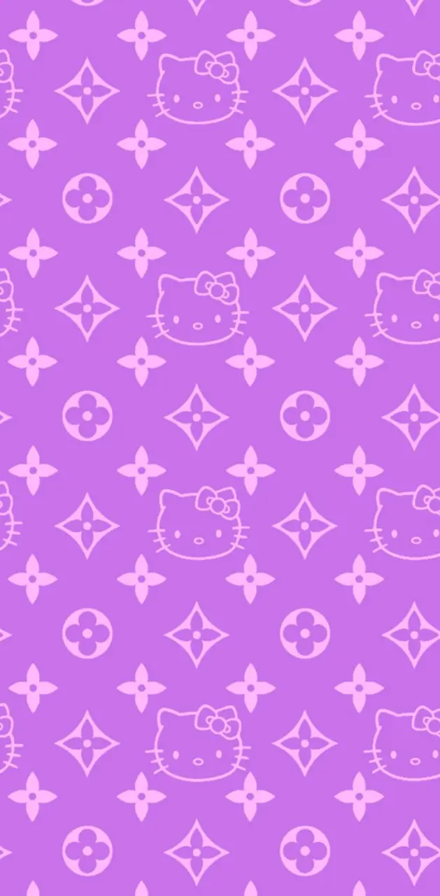 Louis Vuitton kitty wallpaper by Amy11_official - Download on
