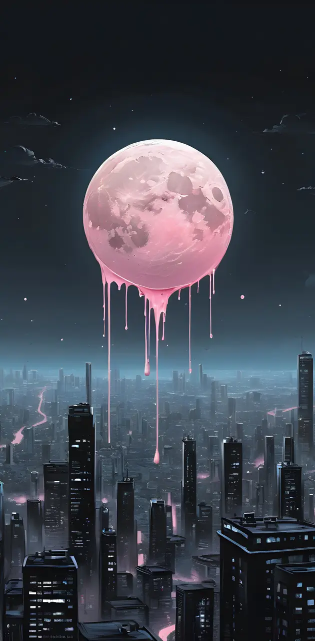pink moon drip