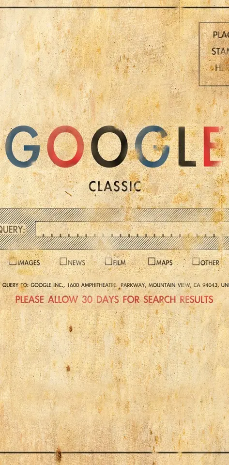 Old School Google