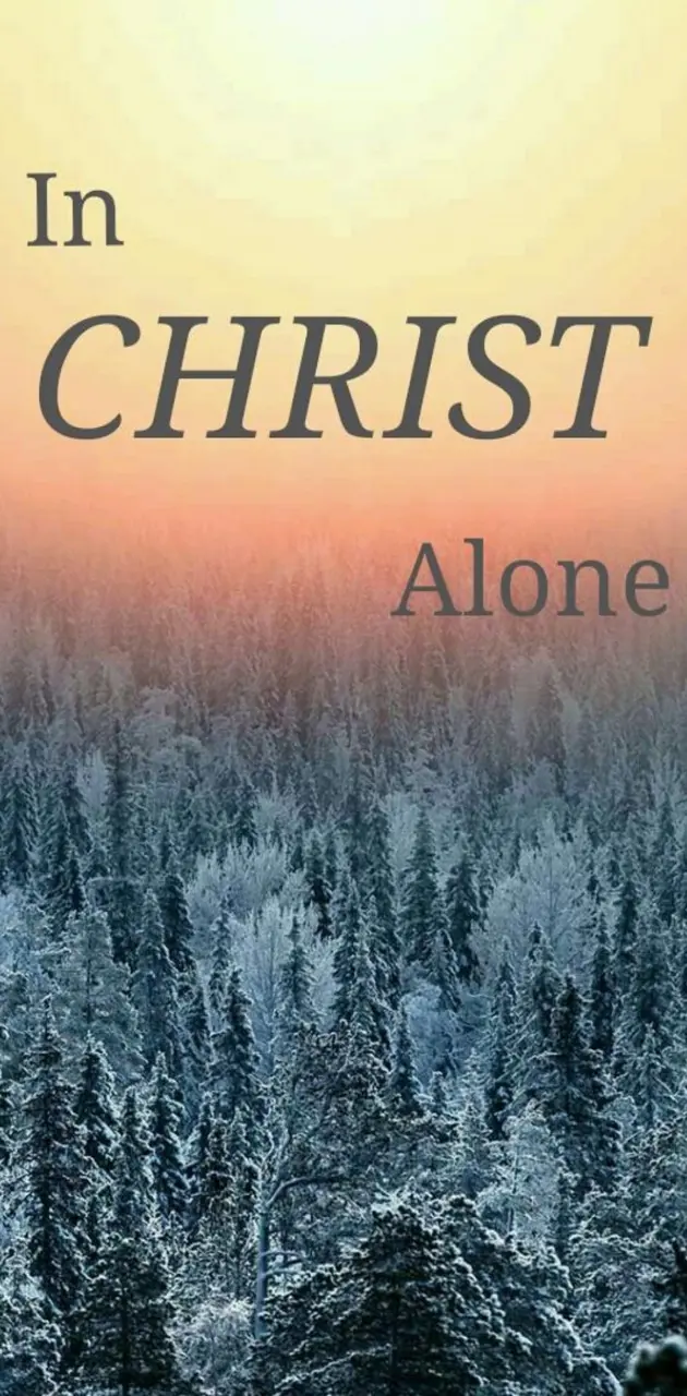 In Christ alone 