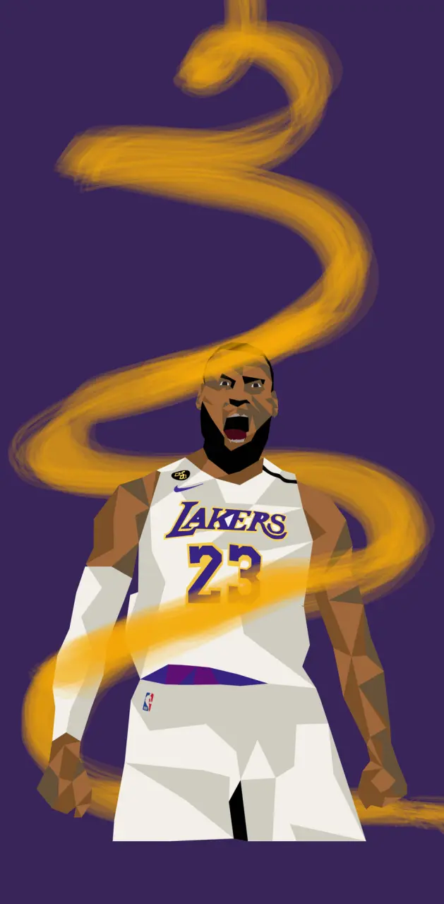 Download Los Angeles Lakers LeBron James Wallpaper
