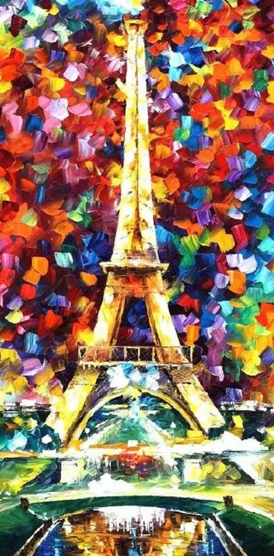 Colourful Paris