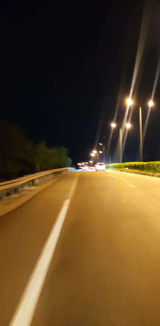 Road in Night