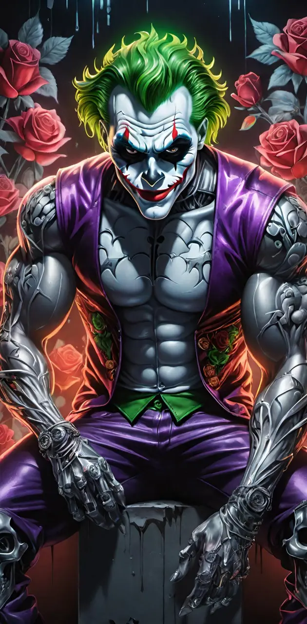 Sugar Skull - The Joker 