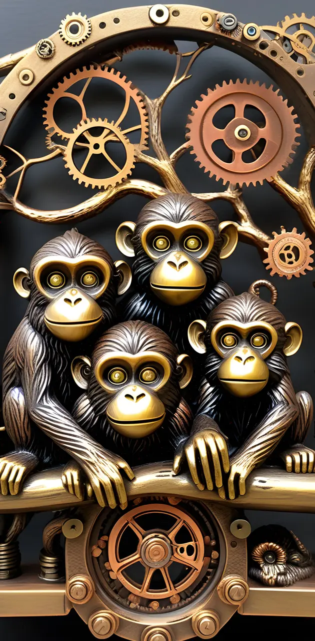 steampunk monkeys