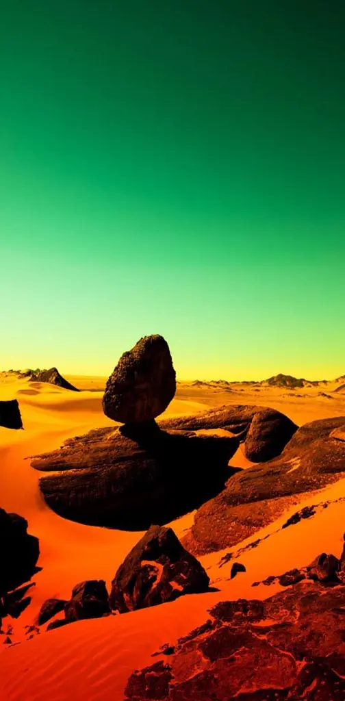 Colorful Desert