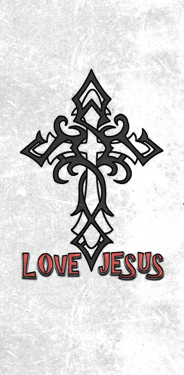 Love Jesus Red Cross