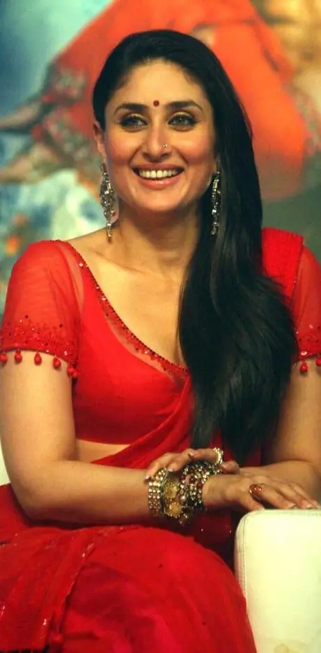 Kareena Red Saree