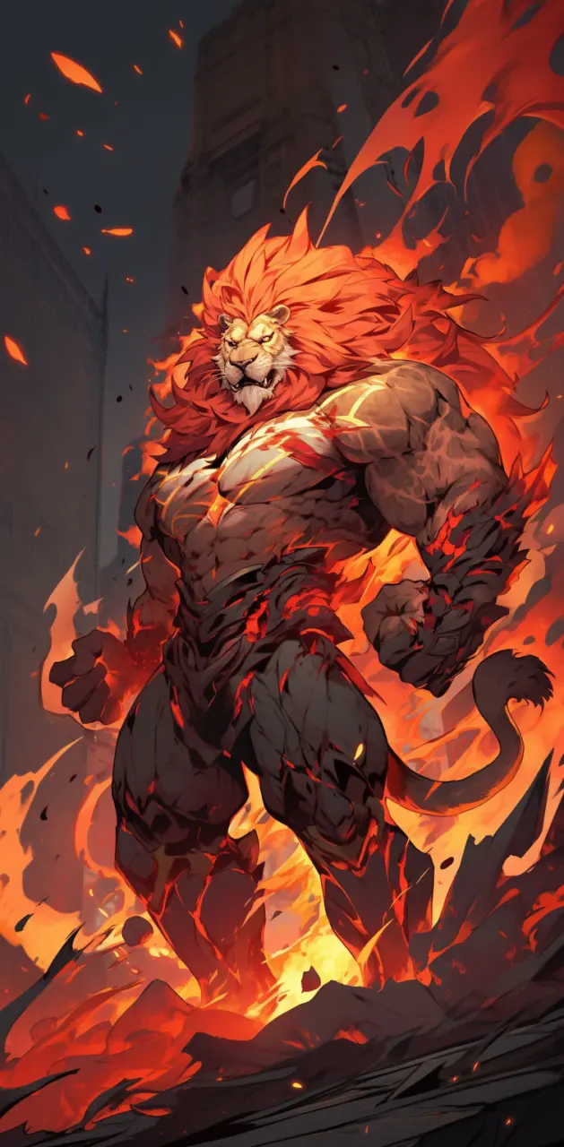 Burning Lion