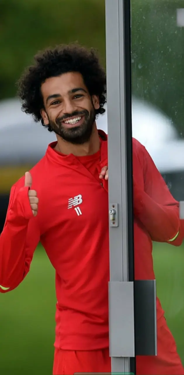 Salah with Liverpool