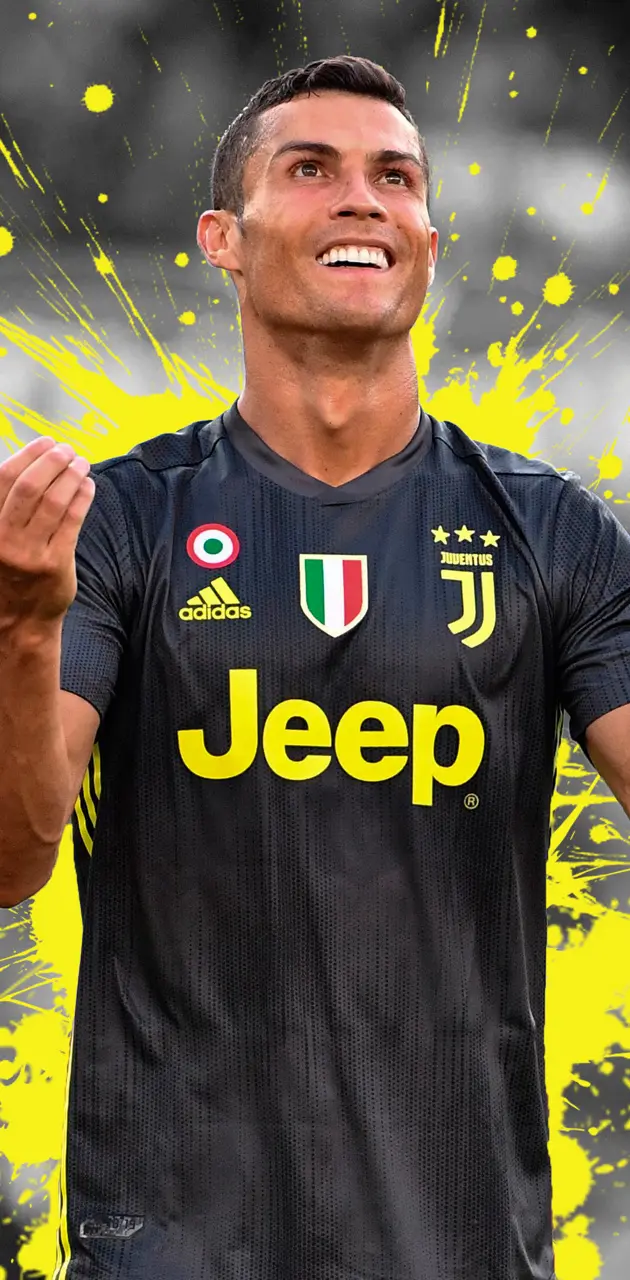 Download Juventus Jeep Jersey Ronaldo iPhone Wallpaper