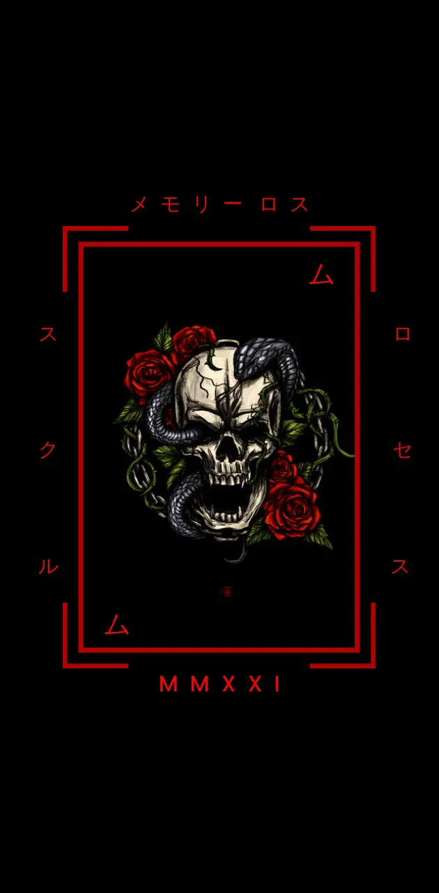 Japanese Skull Roses