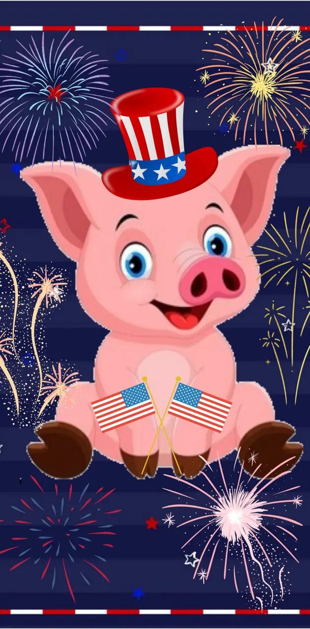 Patriotic Piggie