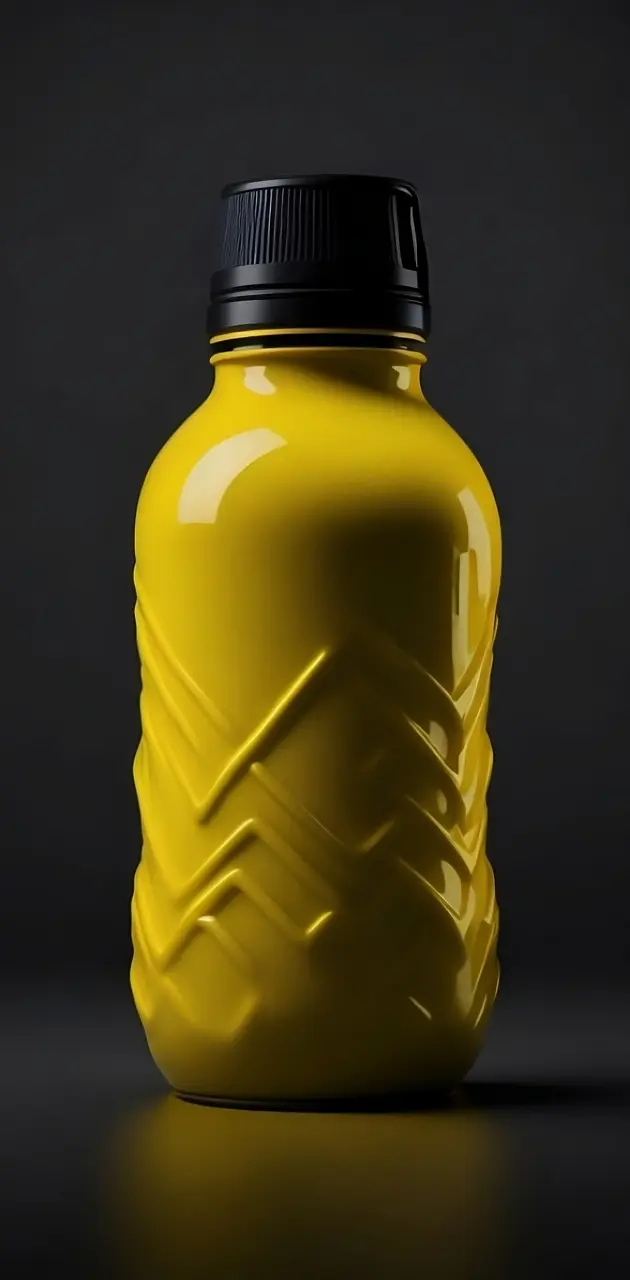 yellow bottle