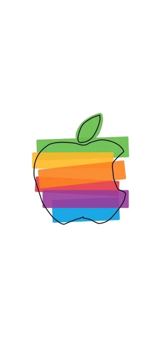 Apple rainbow