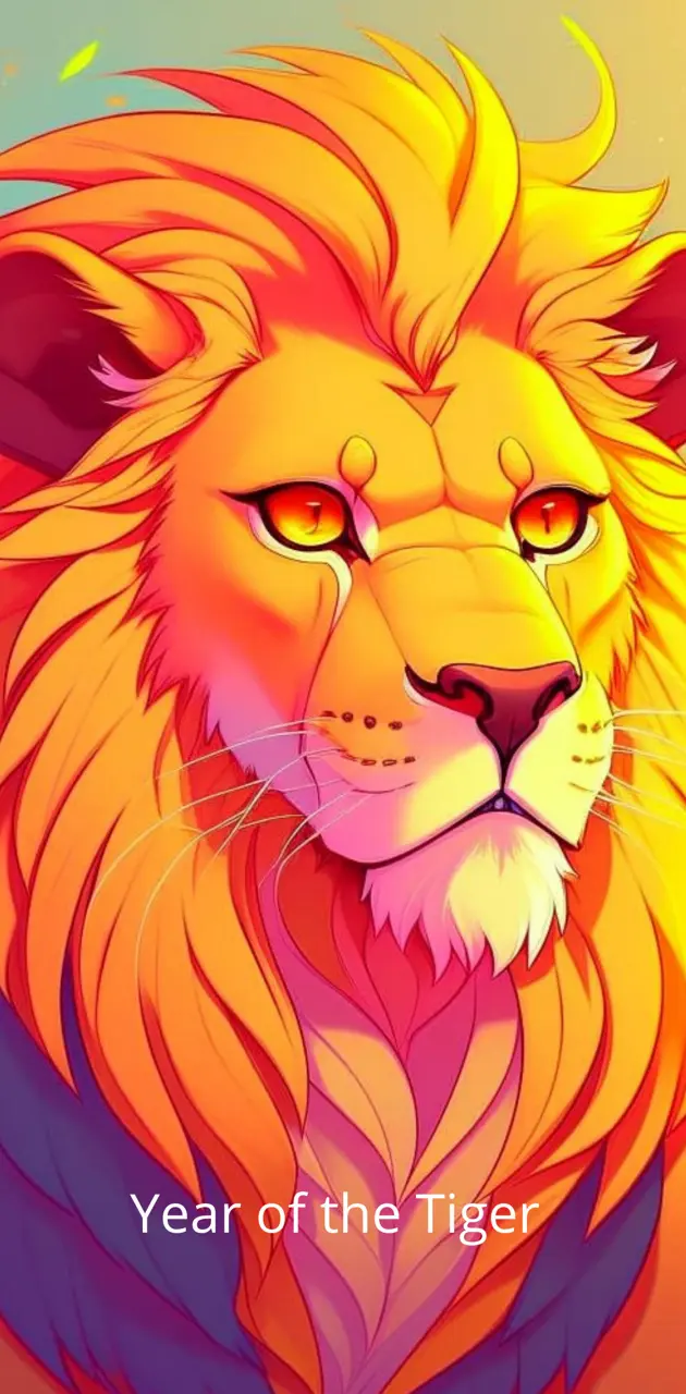 Lion illustration 