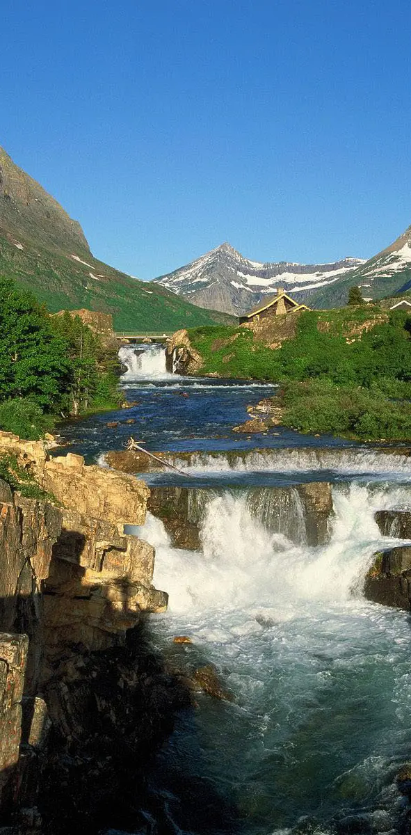Mountain Waterfall