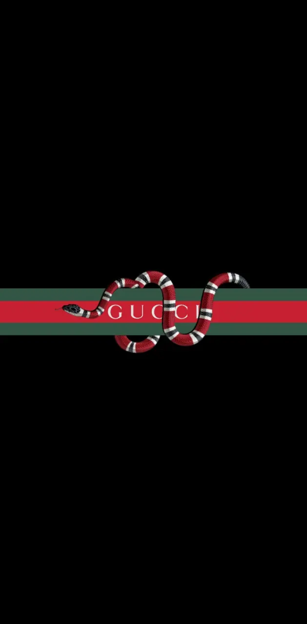 black gucci logo wallpaper