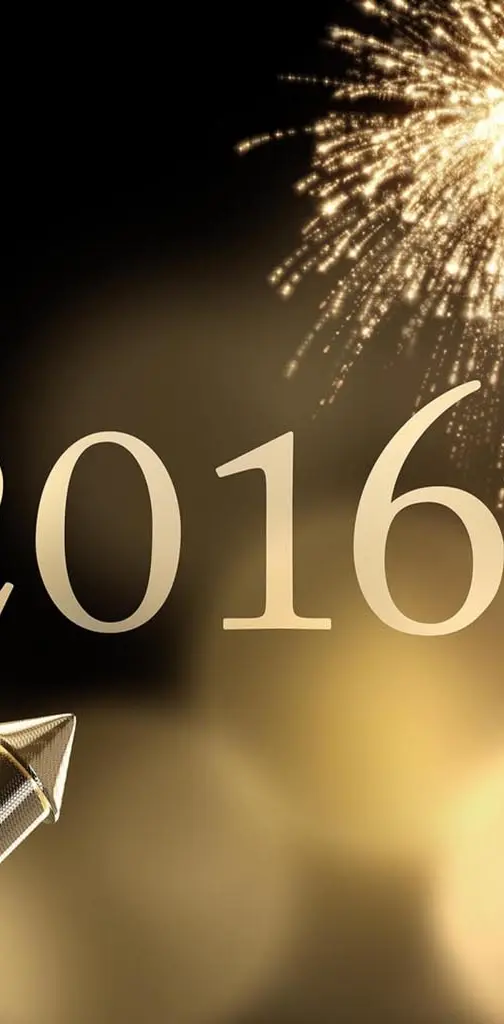 New year 2016