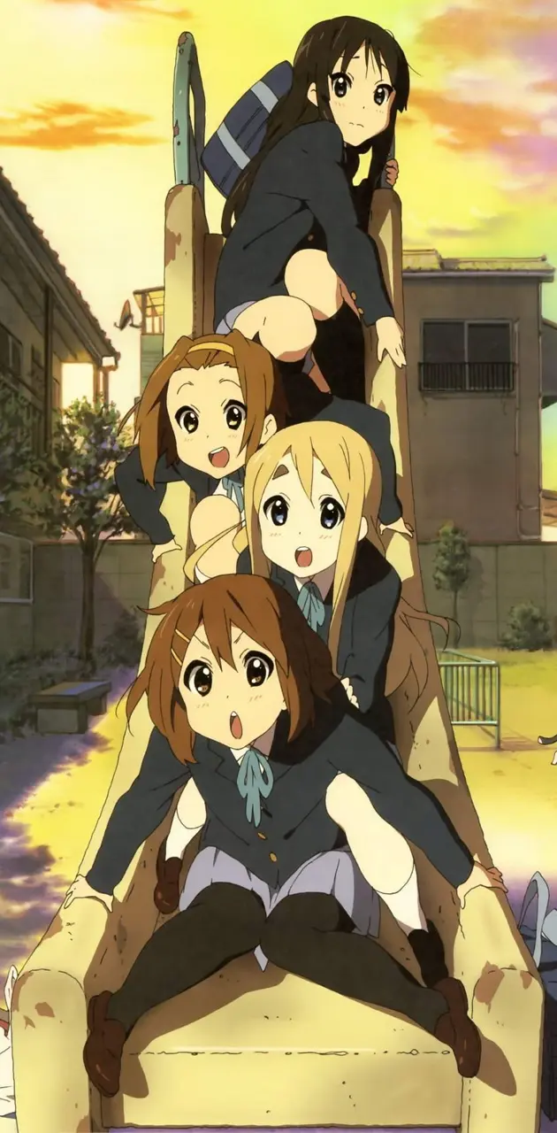 Download K-on Yui And Mio Wallpaper