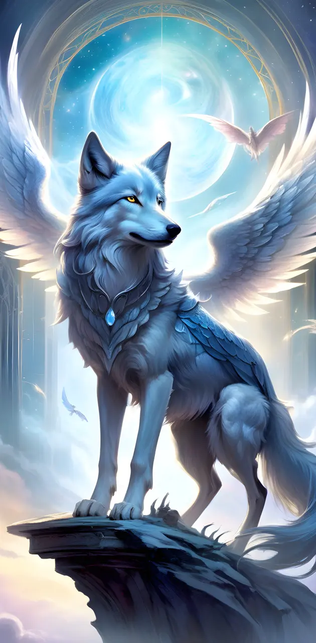 Winged Wolf Queen