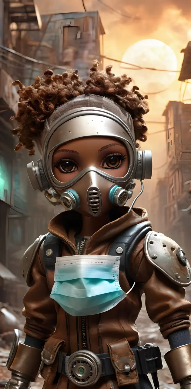 Mask Girl Dystopia Brat Doll