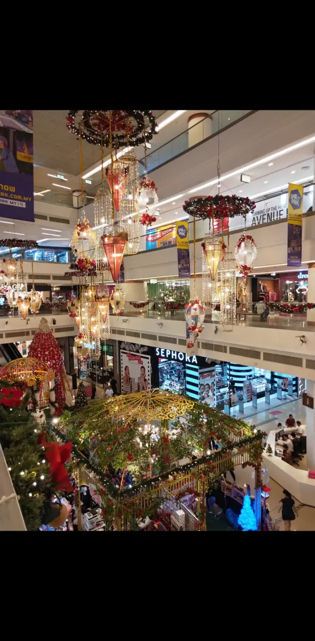 Christmas mall