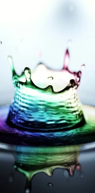 Colorful Waterdrop