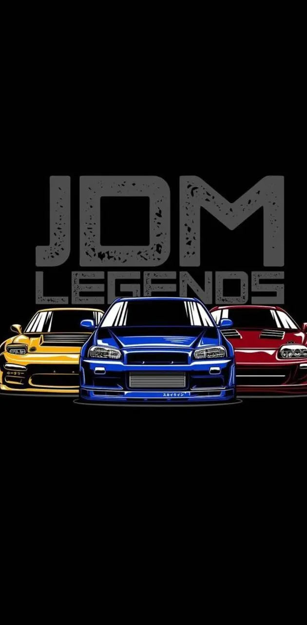 Golden JDM Cars 
