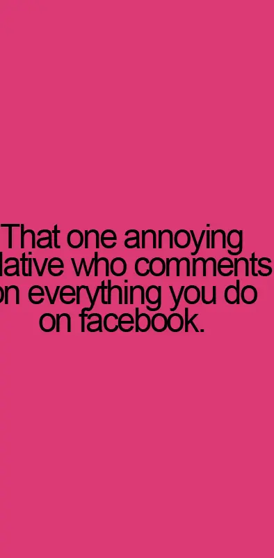 Annoying Facebook