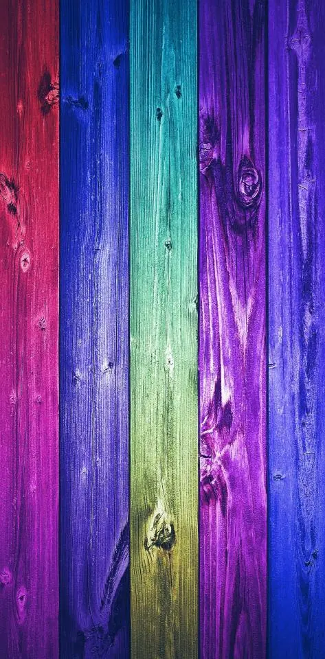 colorful wood