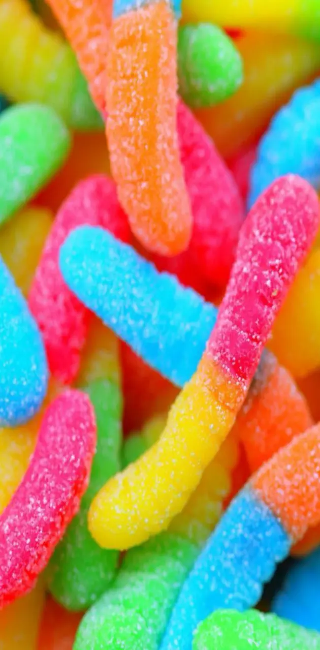 jelly worms candy