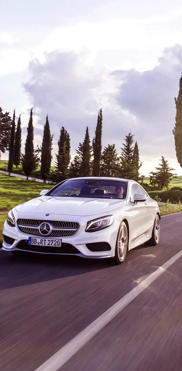 Mercedes s500 white