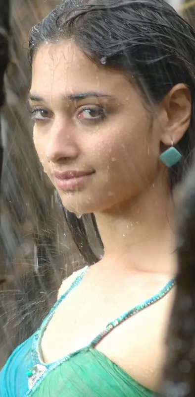 Tamanna In Rain