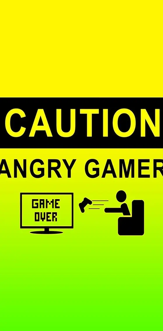 angry gamer