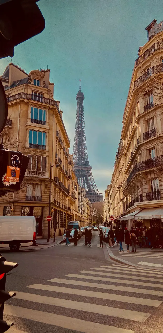 Eiffeltoren Paris Fran