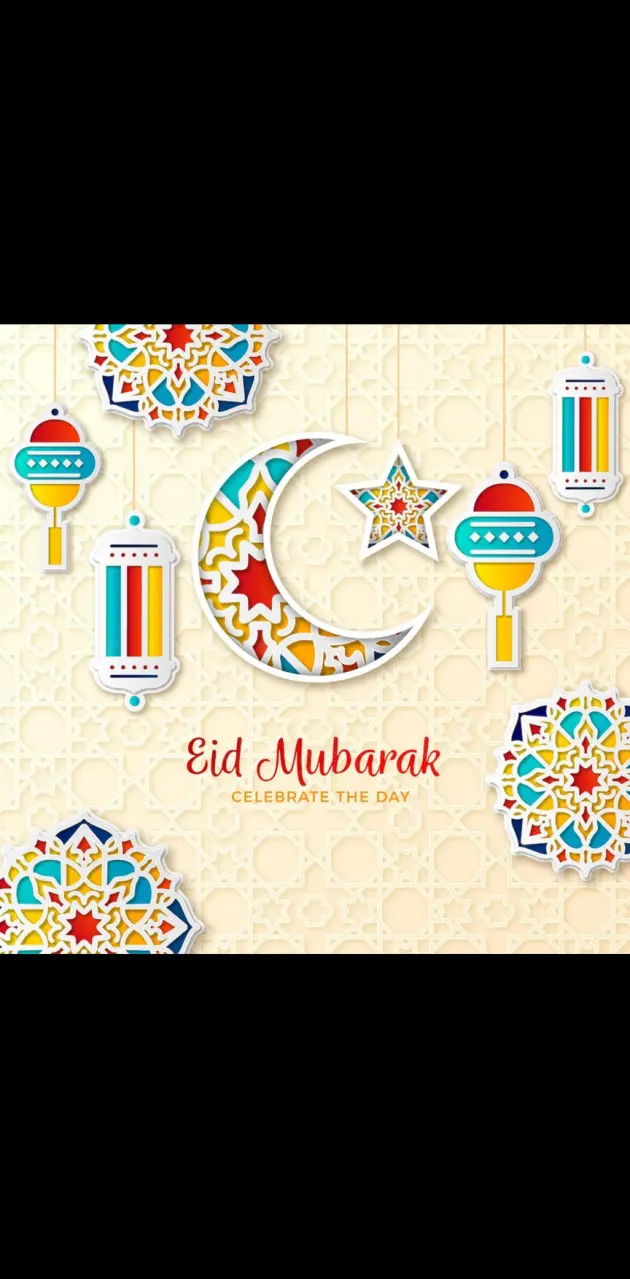 Eid Mubarak HD Colors