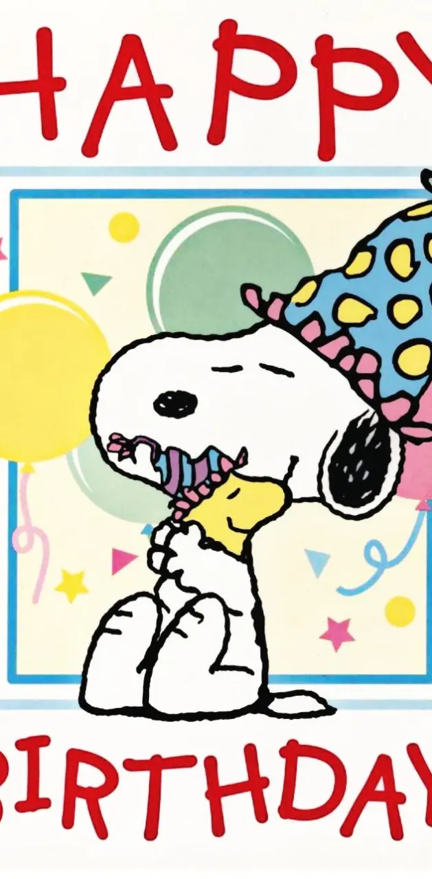 Snoopy Birthday 