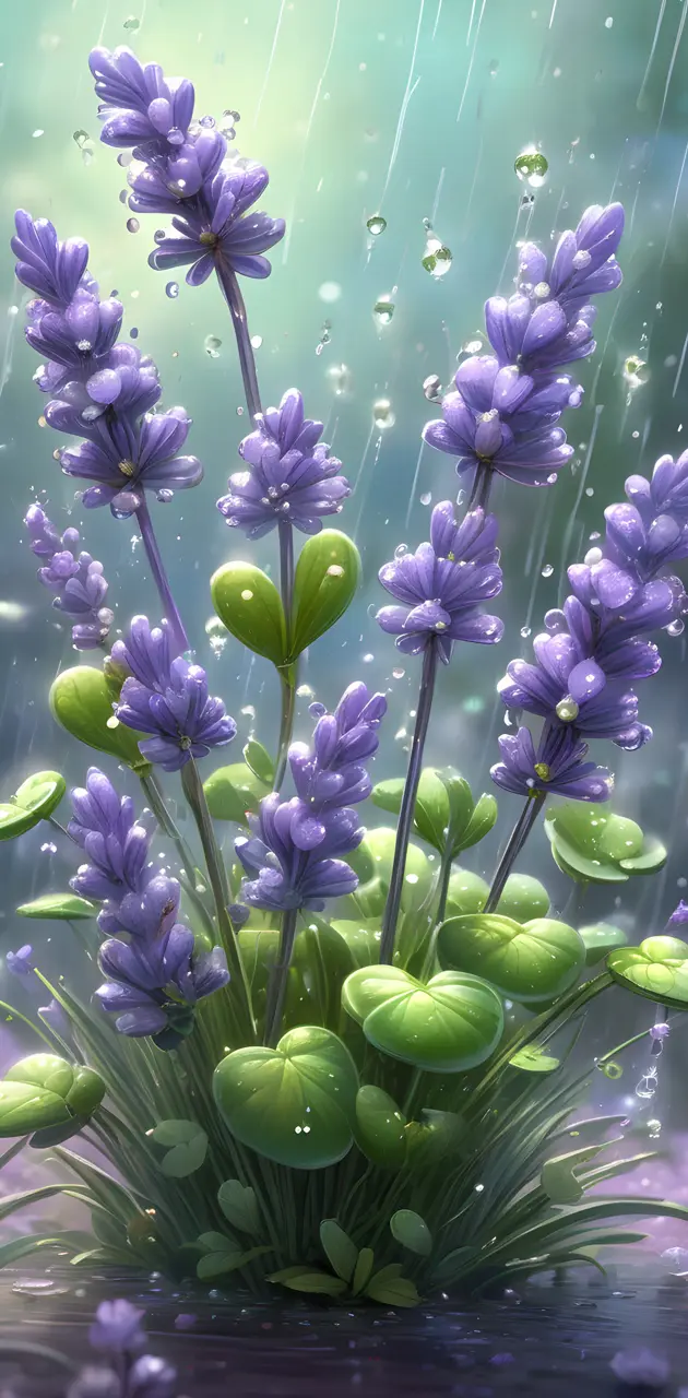 Lavender plant n blooms