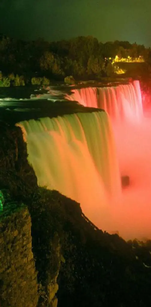 Colorful Waterfalls