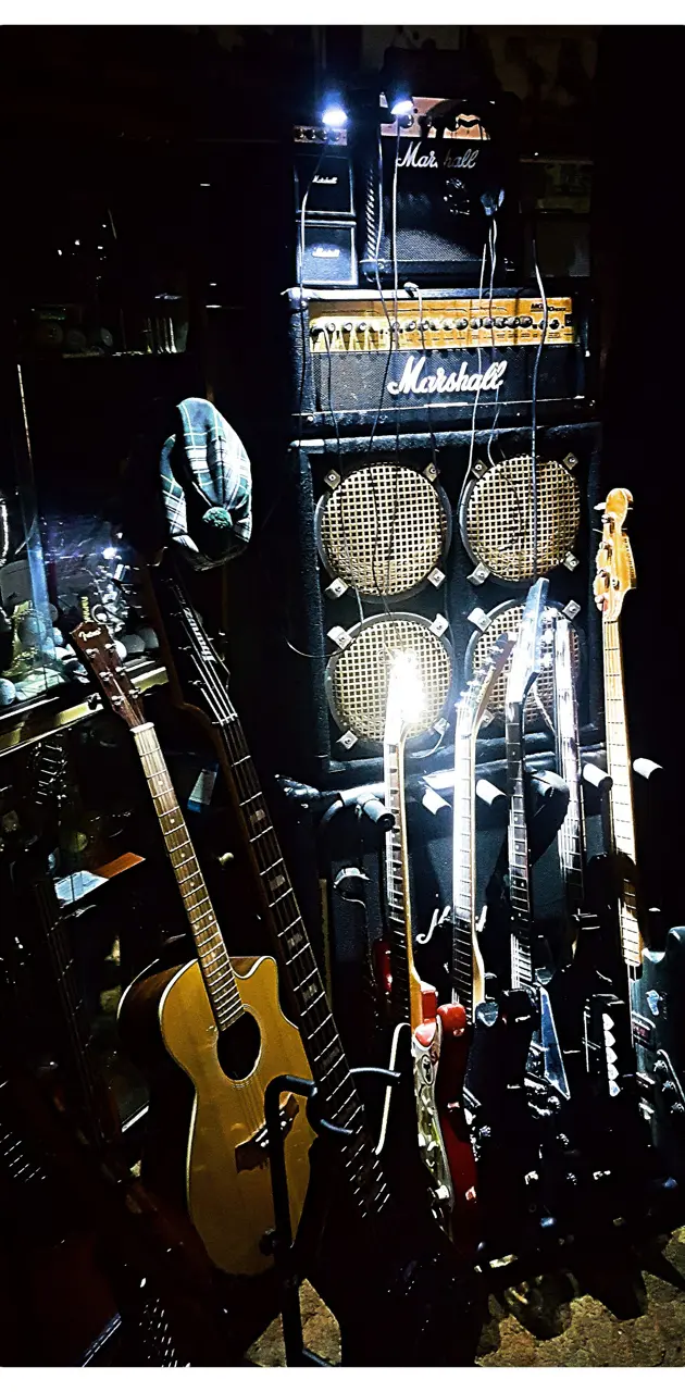 Guitars and amps
