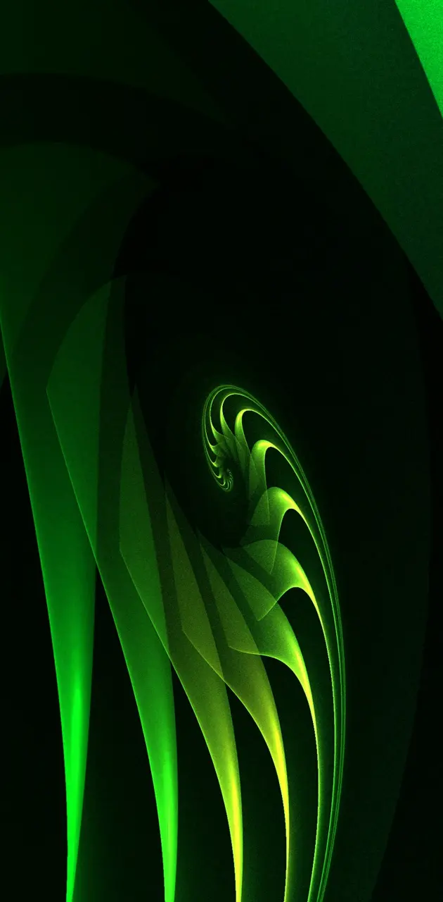 Spiral Shell-green
